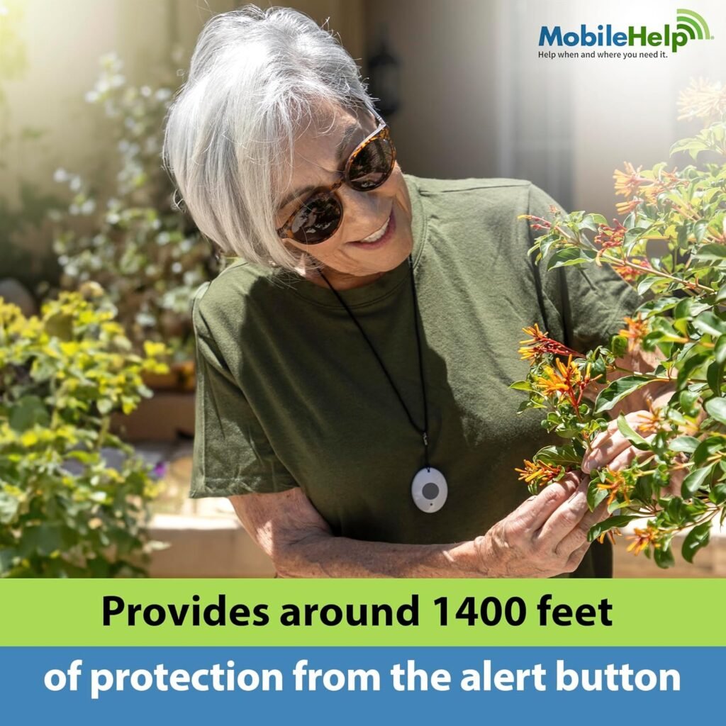 MobileHelp Classic - Remotely Activated Cellular Home Medical Alert System for Seniors